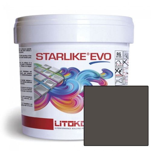 Starlike Voegmiddel 2 Componenten Epoxy 2,5 kg Evo 145 Nero Carbonio Carbon Zwart 