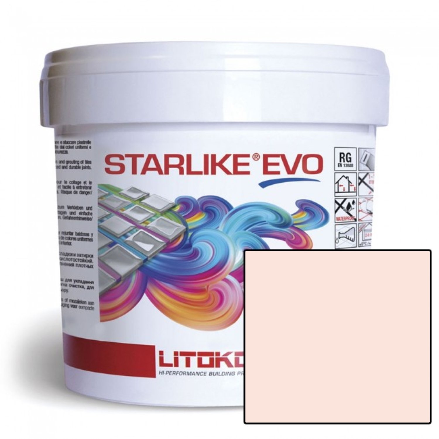 Starlike Voegmiddel 2 Componenten Epoxy 2,5 kg Evo 202 Naturale Natuurlijk Starlike