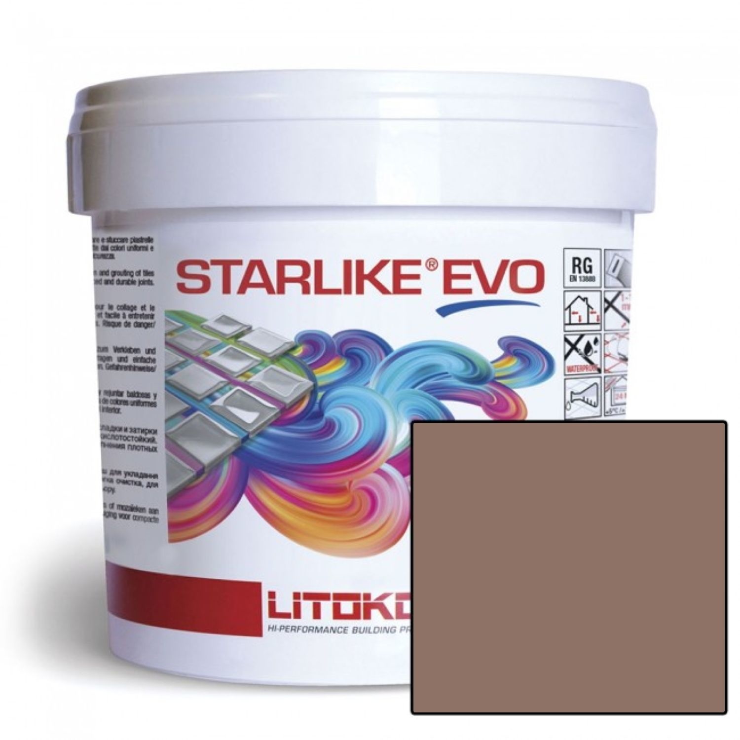 Starlike Voegmiddel 2 Componenten Epoxy 2,5 kg Evo 230 Cacao Starlike