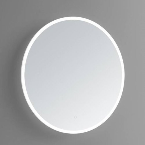 Badkamerspiegel Sanilux Rond Met Spiegelverwarming LED Verlichting Dimbaar 80x3 cm 