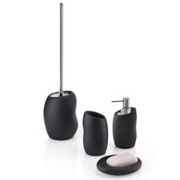 Zeephouder Sapho Iside Vrijstaand 15.2x2.9x11.5 cm Polyresin Mat Zwart