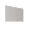 Allibert Badkamerspiegel Allibert Delta Met Kader 100x60x4.8 cm Mat Wit