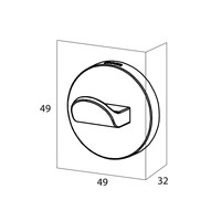 Tiger Noon Haak Groot Mat Zwart