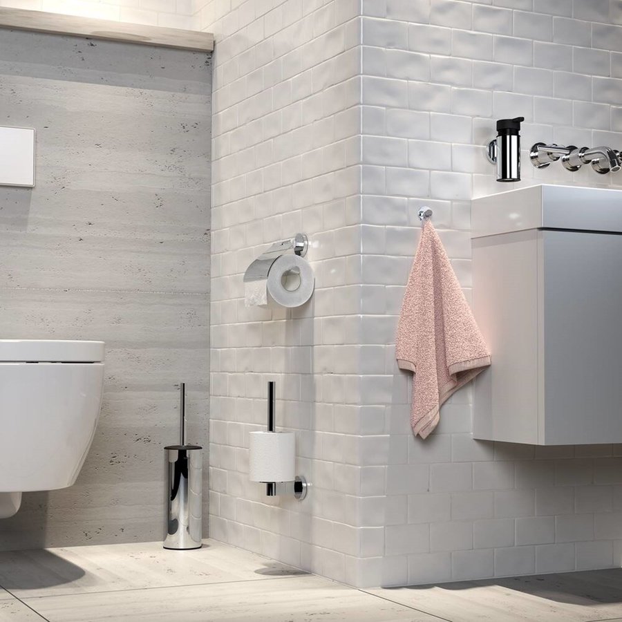 Tiger Noon Toiletrolhouder Met Klep Chroom