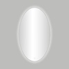 Badkamerspiegel Best Design Divo-60 LED Verlichting 60x80 cm Ovaal