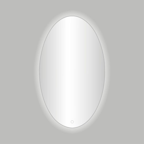 Badkamerspiegel Best Design Divo-60 LED Verlichting 60x80 cm Ovaal 