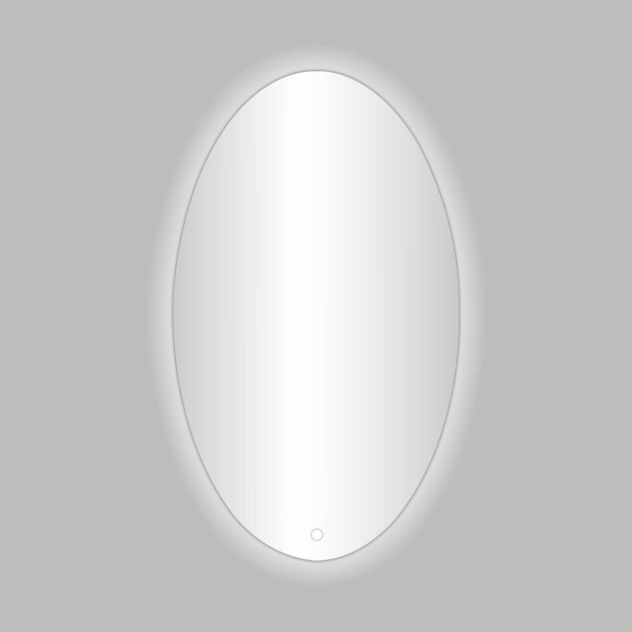 Badkamerspiegel Best Design Divo-60 LED Verlichting 60x80 cm Ovaal
