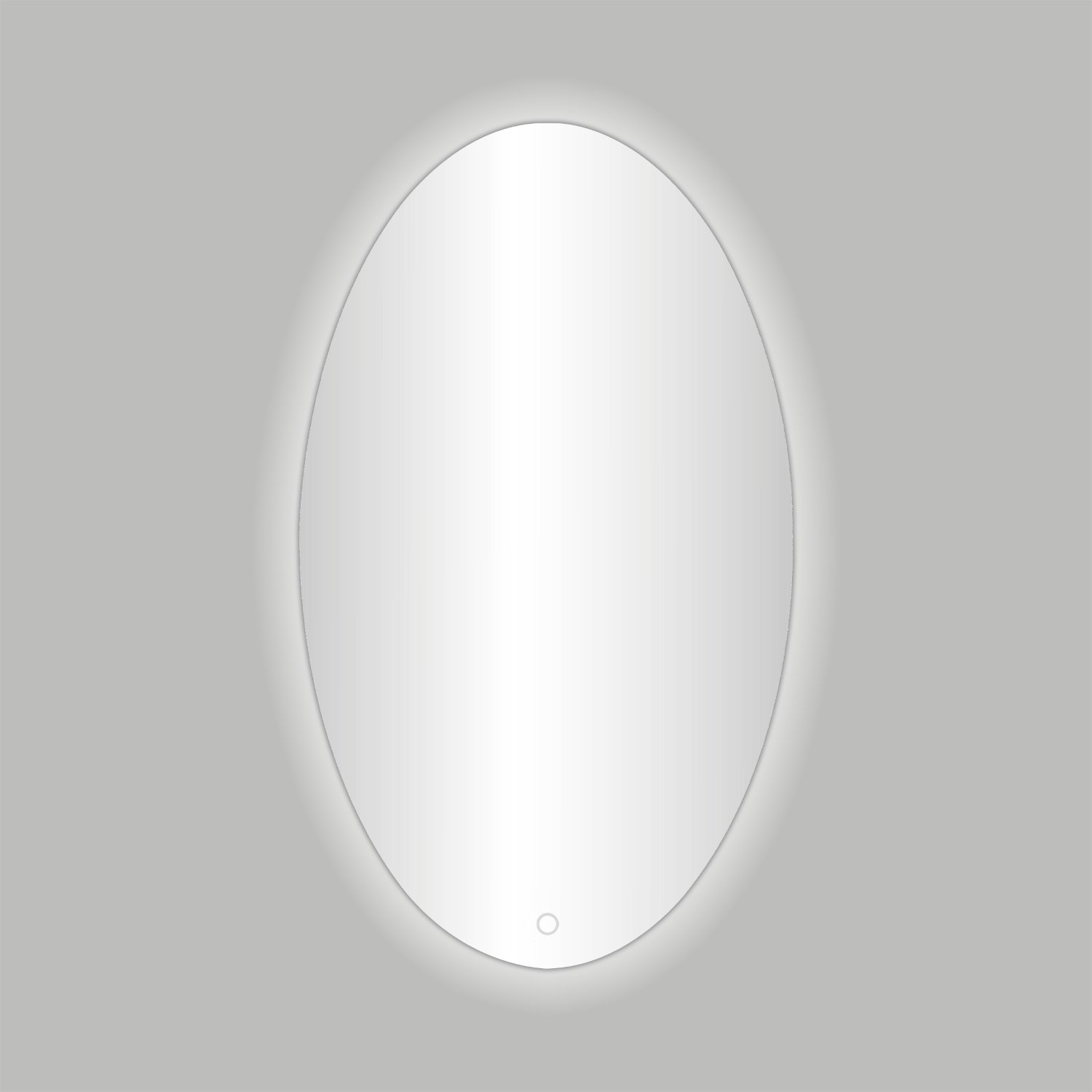 Best Design Badkamerspiegel Divo-60 LED Verlichting 60x80 cm Ovaal