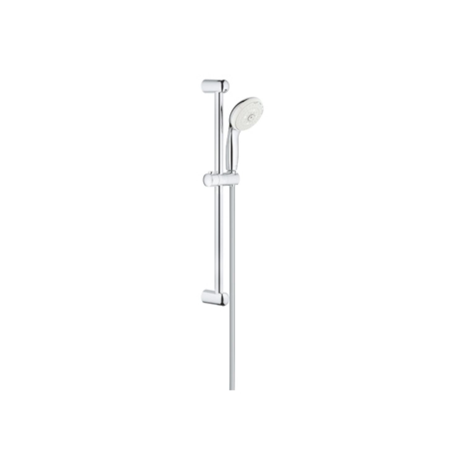 Grohe Glijstangset New Tempesta 4 standen met Doucheslang 175 cm Chroom-Wit