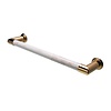 HD Heating Elektrische Radiator Cascade 60x12 cm Calacatta Gold Calo-Bett Marble / Unlacquered Brass