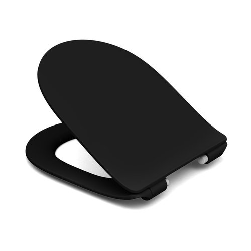 Toiletzitting Van Marcke Fora Take-off Softclose Duroplast Zwart 