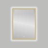 Badkamerspiegel Best Design Nancy Isola LED Verlichting 60x80 cm Mat Goud