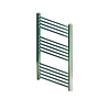 Designradiator Boss & Wessing Vertico Multirail 80x60 cm Chroom Zij-Onderaansluiting