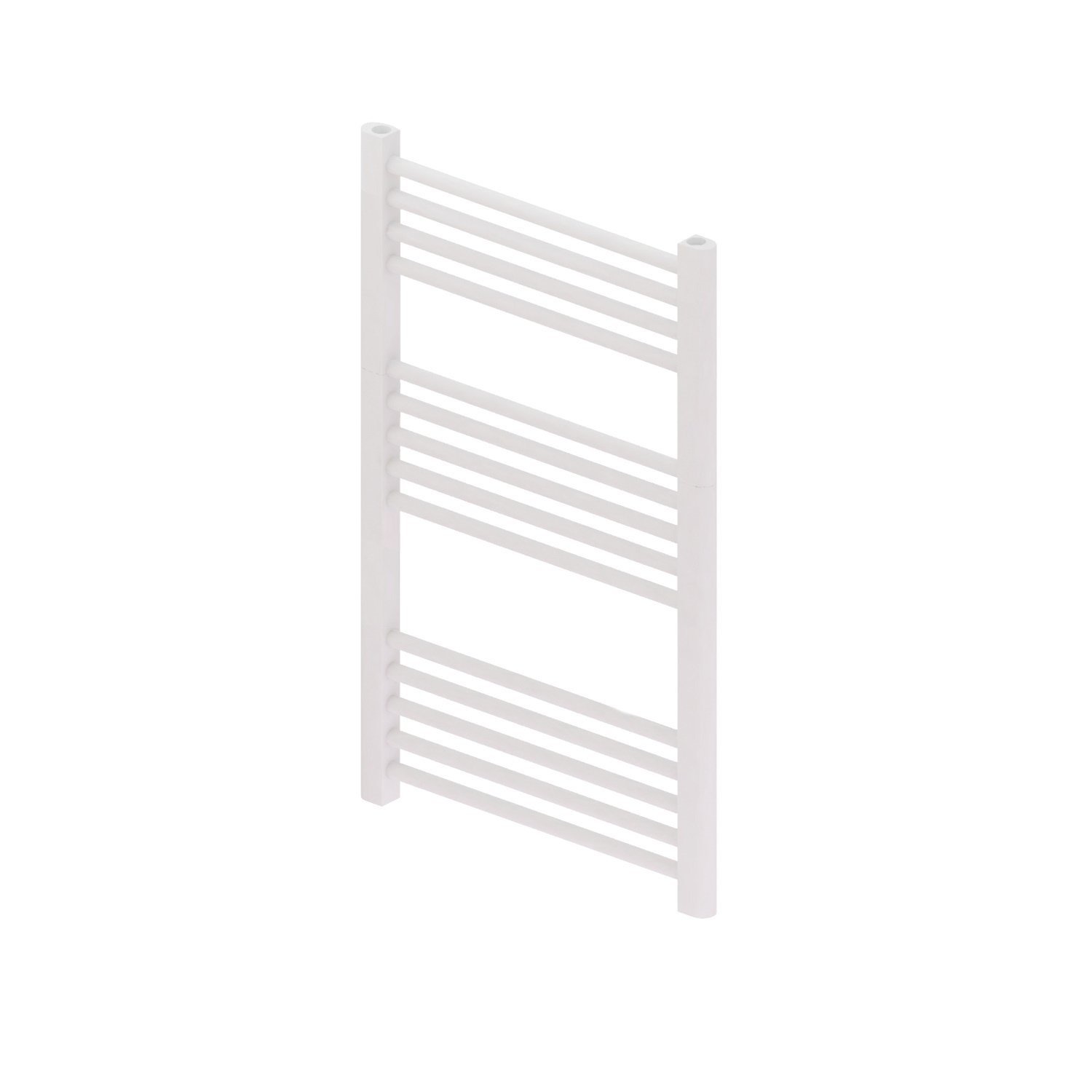 Designradiator Boss & Wessing Vertico Multirail 80x60 cm Wit Zij-Onderaansluiting Boss & Wessing