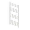 Boss & Wessing Designradiator Boss & Wessing Vertico Multirail 100x40 cm Wit Zij-Onderaansluiting
