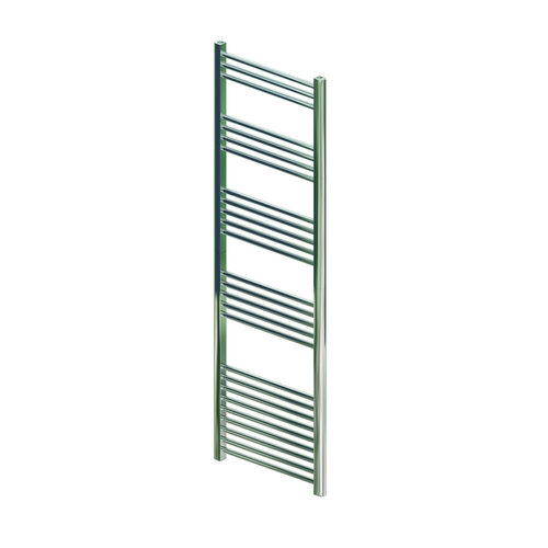 Designradiator Boss & Wessing Vertico Multirail 160x40 cm Chroom Zij-Onderaansluiting 