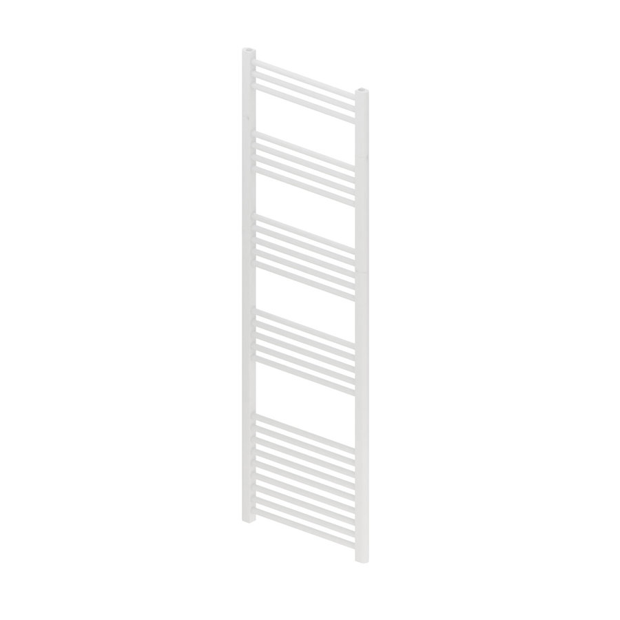 Designradiator Boss & Wessing Vertico Multirail 160x50 cm Wit Zij-Onderaansluiting