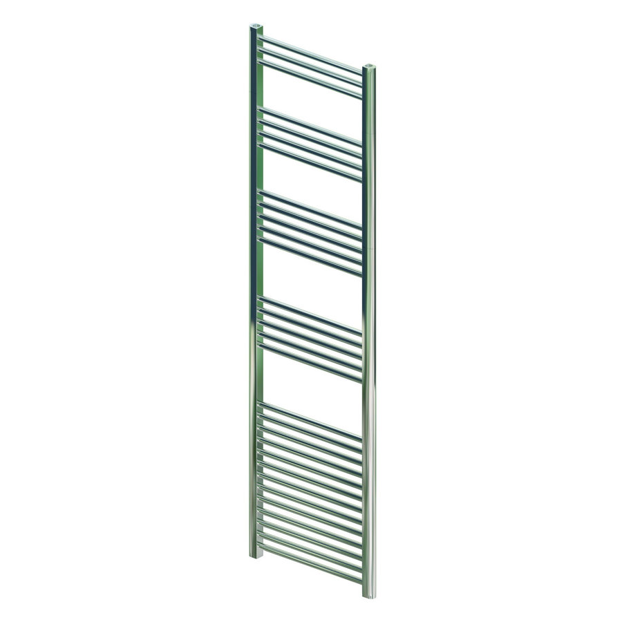 Designradiator Boss & Wessing Vertico Multirail 180x40 cm Chroom Zij-Onderaansluiting