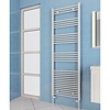 Boss & Wessing Designradiator Boss & Wessing Vertico Multirail 180x40 cm Wit Zij-Onderaansluiting