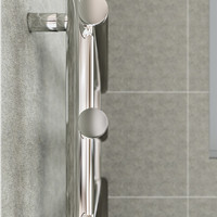 Designradiator Boss & Wessing Tubi Handdoekrek 175x50 cm Zij-Onderaansluiting Chroom