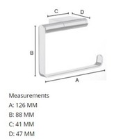 Toiletrolhouder Smedbo Air Chroom