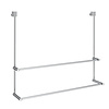 Smedbo Handdoekhouder Smedbo Sideline Met Dubbele Rails 60 x 48.5 cm Chroom