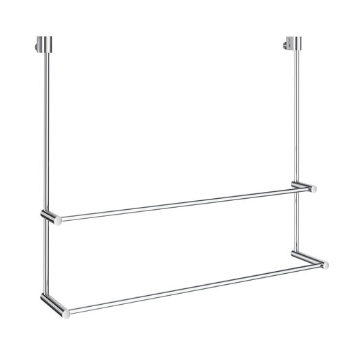 Handdoekhouder Smedbo Sideline Met Dubbele Rails 60 x 48.5 cm Chroom 