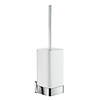Smedbo Toiletborstel Smedbo Ice met Houder Porselein 7.8x10.3x37 cm Chroom