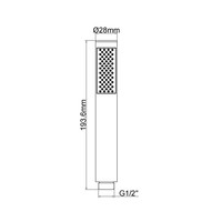 Thermostatisch Inbouwdoucheset Aqua Splash Plafonduitloop Rond 20 cm Geborsteld Koper