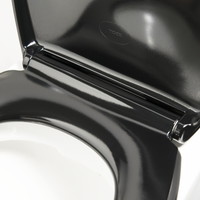 Toiletzitting Tiger Ventura Softclose Duroplast Zwart