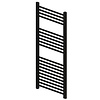 Radiator Boss & Wessing Wingrave 120x40 cm Mat Zwart Zij-Onderaansluiting (514 Watt)