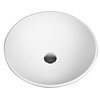 Boss & Wessing Ronde Waskom Boss & Wessing Per 42x14 cm Solid Surface Mat Wit