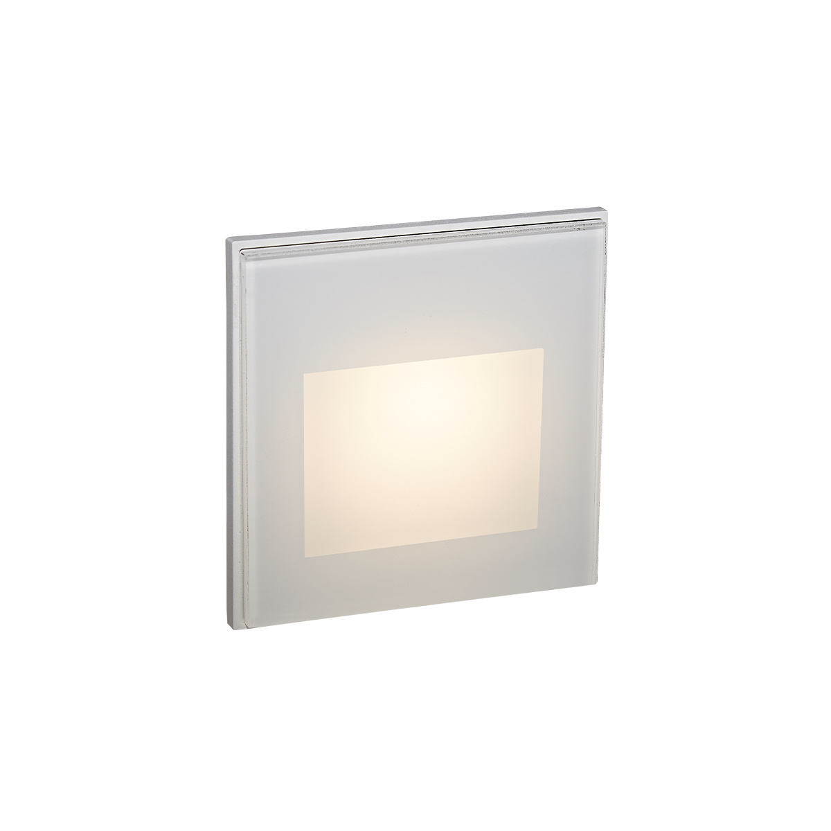 Boss & Wessing BWS Wandlamp LED Mira - Bws Wandlamp Led Mira G 7.5x7.5x6.6 cm 1.5w 157lm Aluminium En Glas Wit