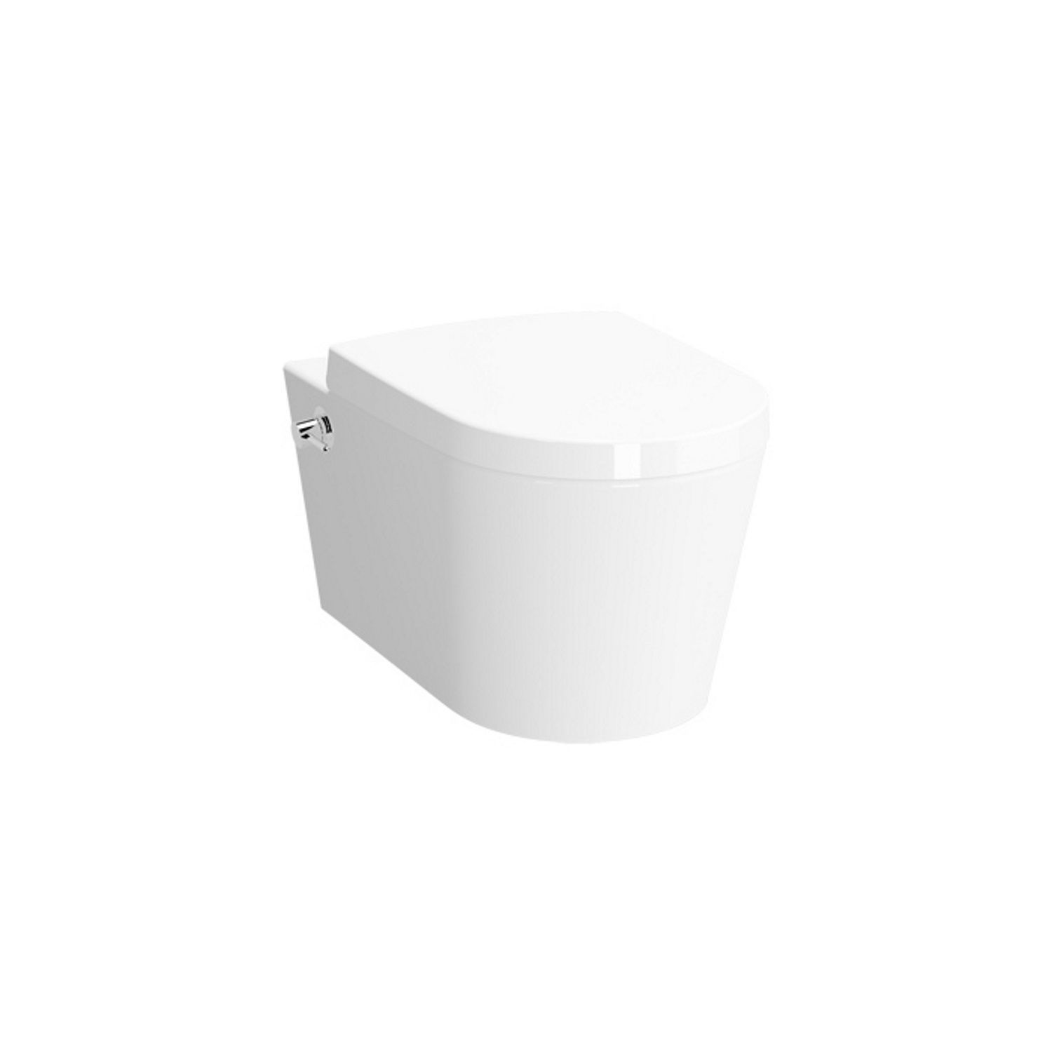 Wandclosetpack Vitra Nest 35.5x57 cm met Bidetfunctie en Softclose HOH 18 cm Wit Vitra