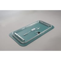 Badkamerspiegel Xenz Limone 100x50cm met Ledverlichting en Spiegelverwarming