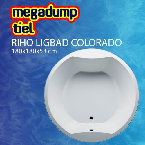 Ligbad Colorado Rond 180 Cm Wit 