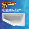 Hoekbad Geta 160X90X47 Cm Rechts/Links Wit