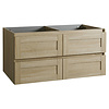 Onderkast Differnz Reno 120x45,5x55 cm Eiken