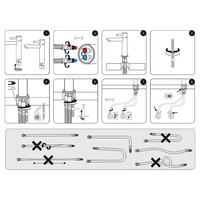 Wastafelmengkraan Differnz Recht Koper