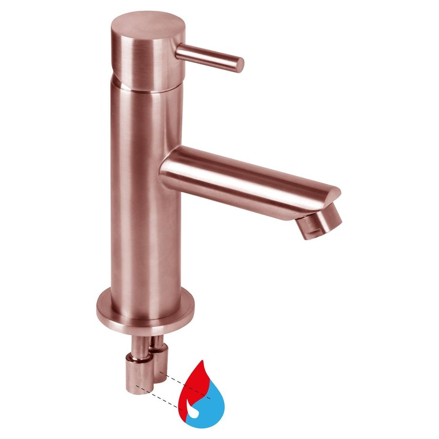 Wastafelmengkraan Differnz Recht Koper