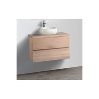 Badkamermeubel Casajoy Toronto 90x50x53cm Eiken