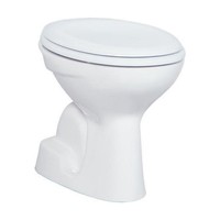 Toiletpot Staand Boss & Wessing Caro Met Bidet Onder Aansluiting Wit