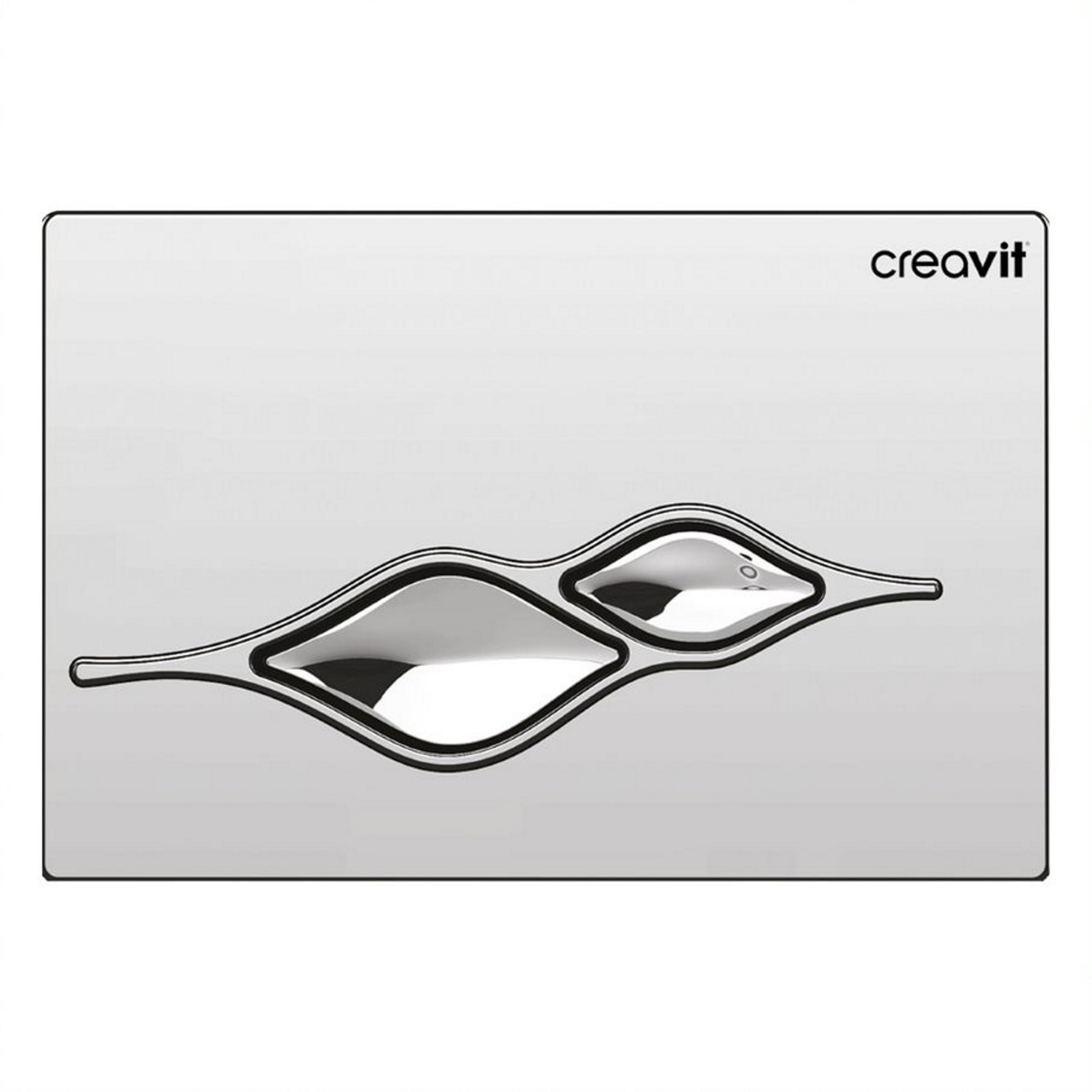 Drukplaat Creavit Ufo TBV Creavit GR5003 Chroom Creavit