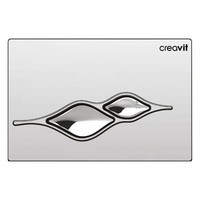 Drukplaat Creavit Ufo TBV Creavit GR5003 Chroom