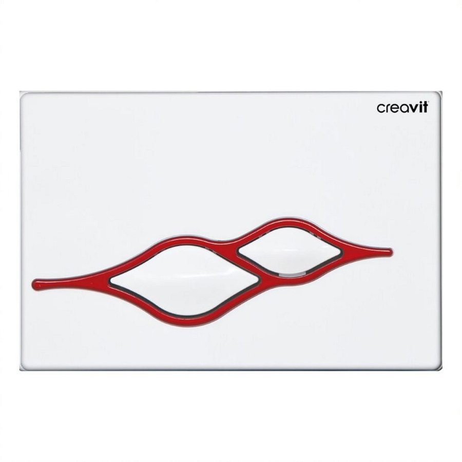 Drukplaat Creavit Ufo TBV Creavit GR5003 Wit/Rood