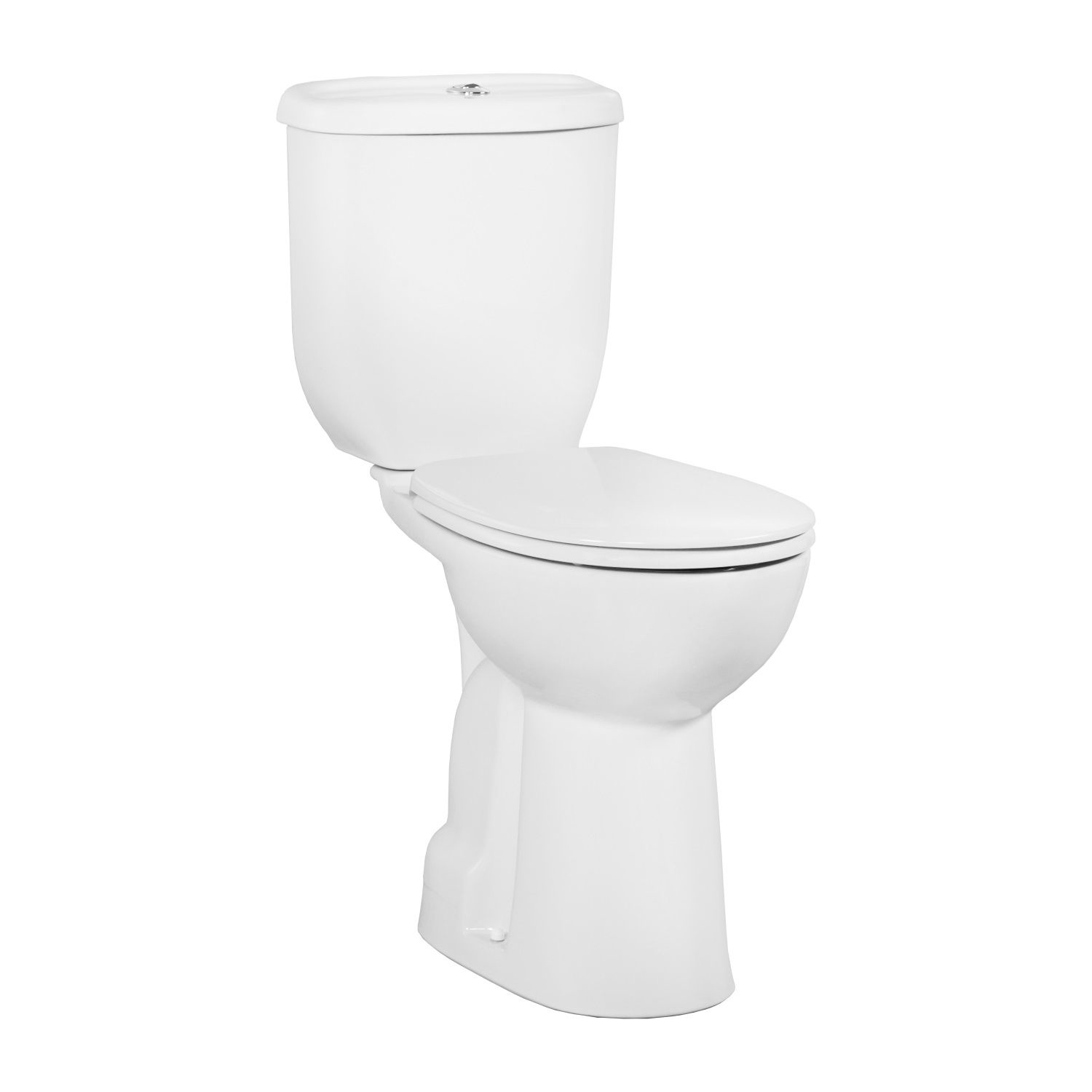 Toiletpot Staand Boss & Wessing Mala Verhoogd Met Bidet Onder Aansluiting Wit Boss & Wessing