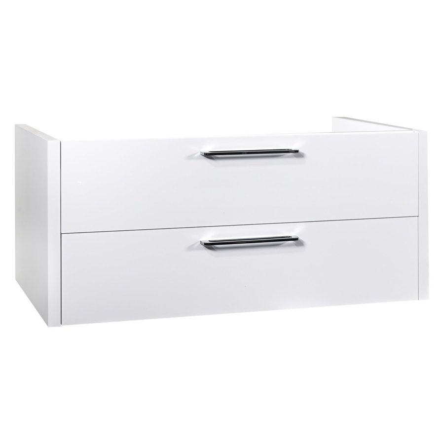 Onderkast Boss & Wessing Mega 120x45x50cm Hoogglans Wit