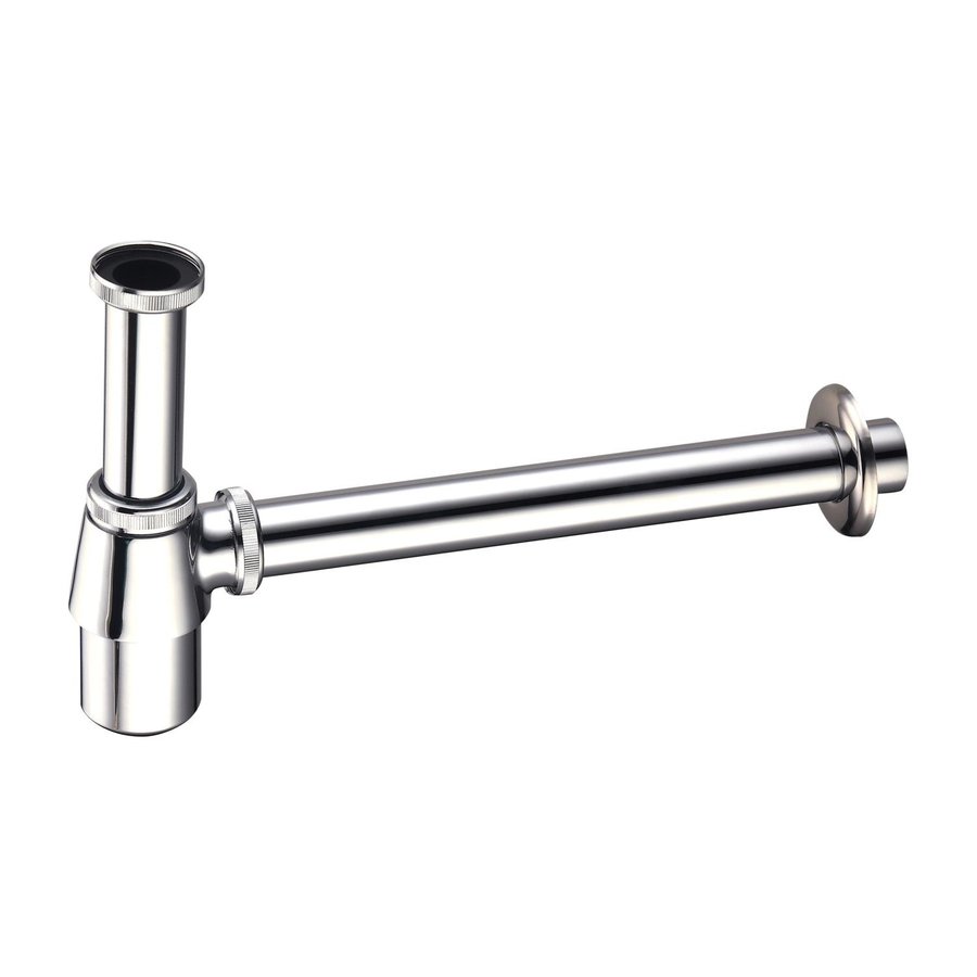 Bekersifon Boss & Wessing 5/4 33 cm Met Plug en Ketting