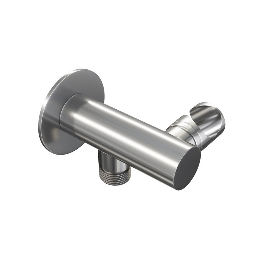 Inbouw Regendouche Set Brauer Chrome Edition Gebogen Wanduitloop Ronde Hoofddouche 20 cm Met Handdouche 3 Standen