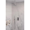 Inbouw Regendouche Set Brauer Brushed Edition Plafond Uitloop Ronde Hoofddouche 20 cm RVS Look